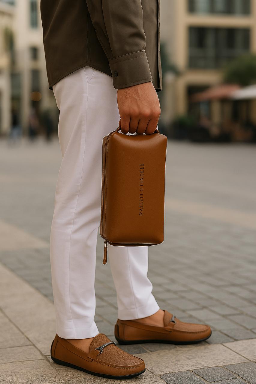 Toiletry Essential - Signature Brown