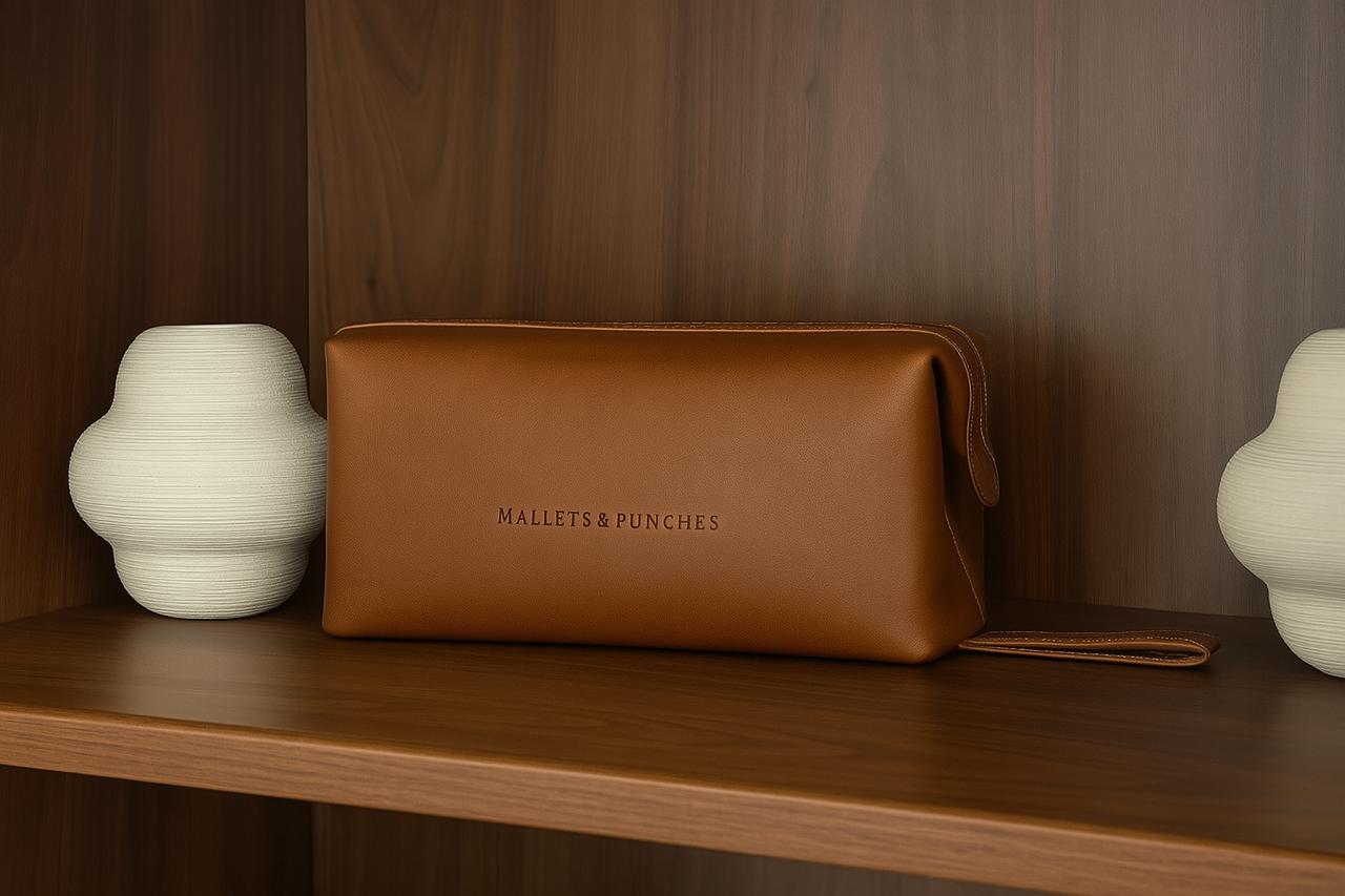 Toiletry Essential - Signature Brown