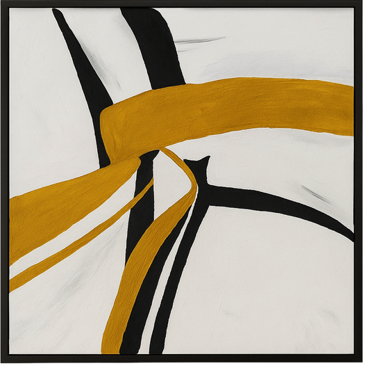 Golden Stride - Hand Painted