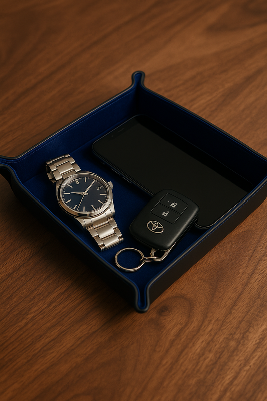 Valet Tray - Blue
