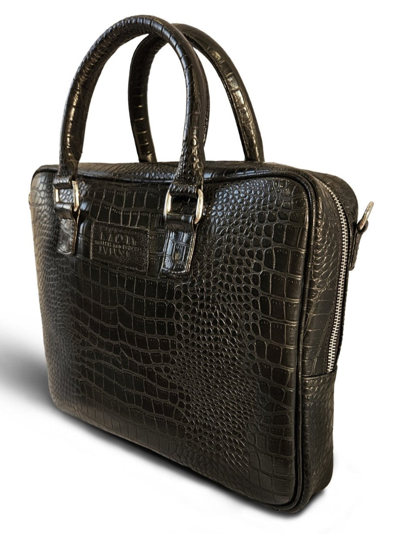 Compact Satchel - Crocodile