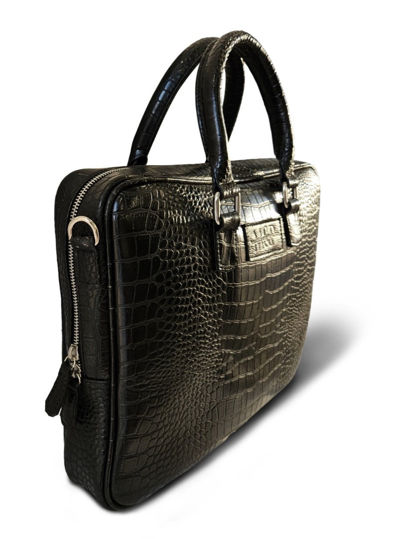 Compact Satchel - Crocodile