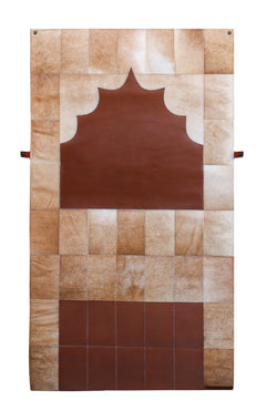 Leather Prayer Mat Cinamon Brown