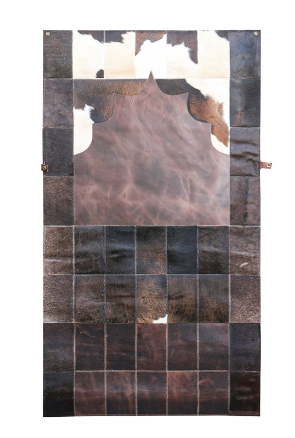 Leather Prayer Mat Brown / Beige