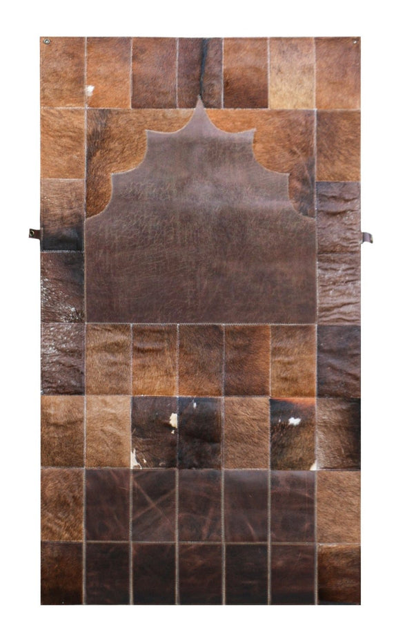 Leather Prayer Mat Light Brown