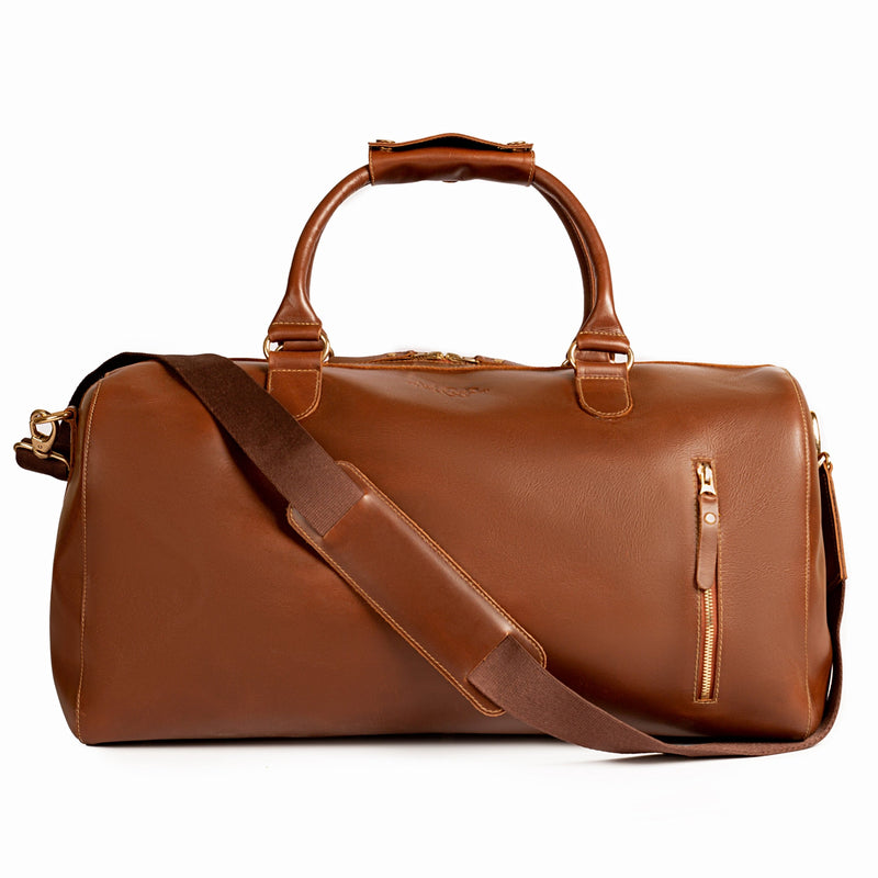 Brown Duffel Bag 