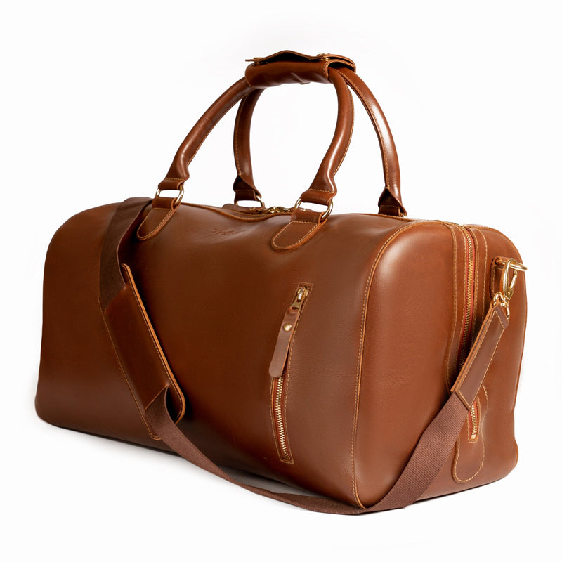 Brown Duffel Bag 